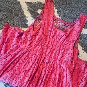 Medium Pinky Brand Crochet Style Dress